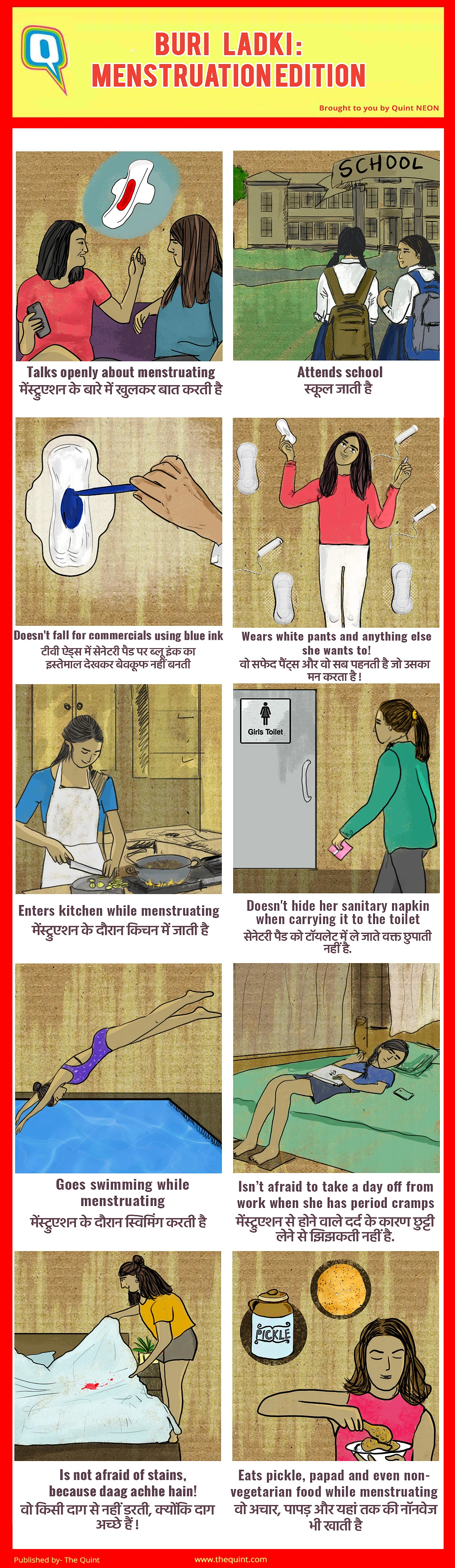 Buri Ladki’s Period Guide: Enter Kitchen, Wear Whites & More
