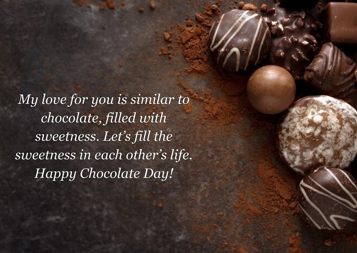 Happy Chocolate Day 2020 Wishes, Quotes, Images, Messages Cards and