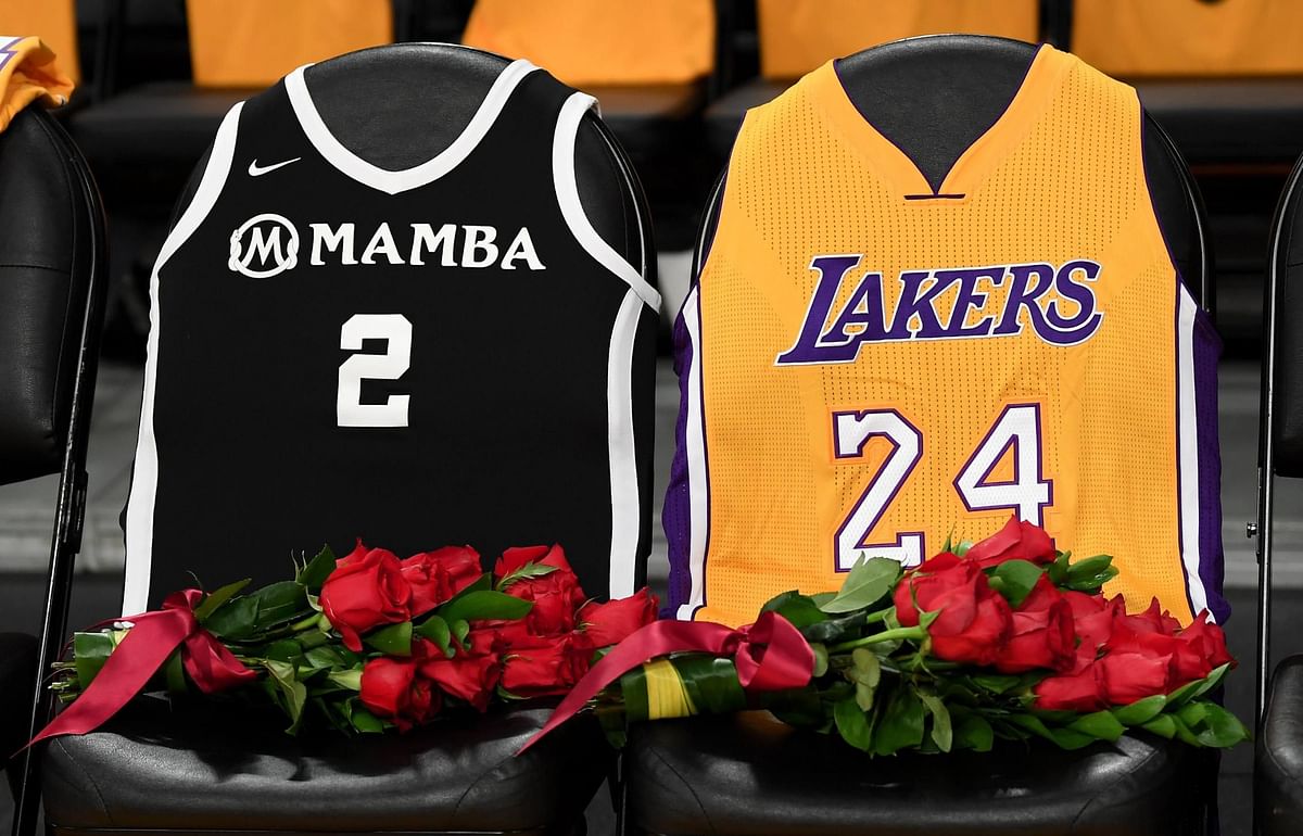 Kobe and Gianna Bryant died along with seven others on 26 January in a helicopter crash.
