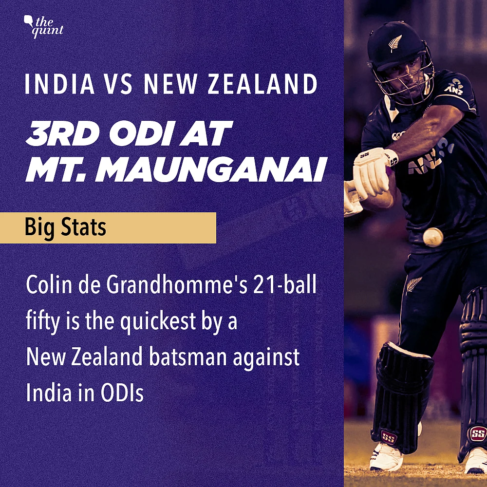 Stats: India Register a Dubious Record After Losing 3rd ODI vs NZ
