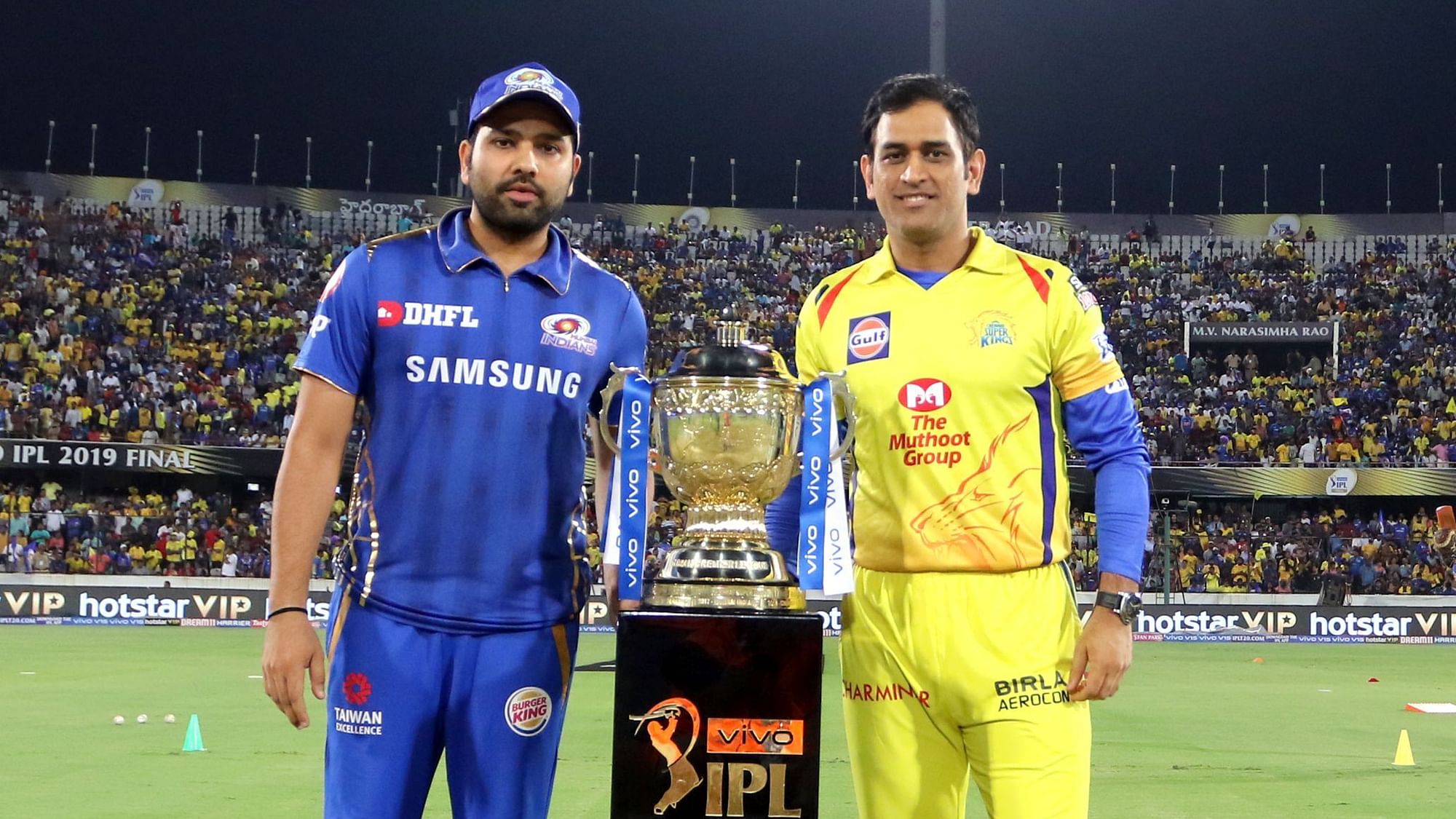 Mumbai Indians had beaten Chennai Super Kings in the final last season to win the IPL for the fourth time.