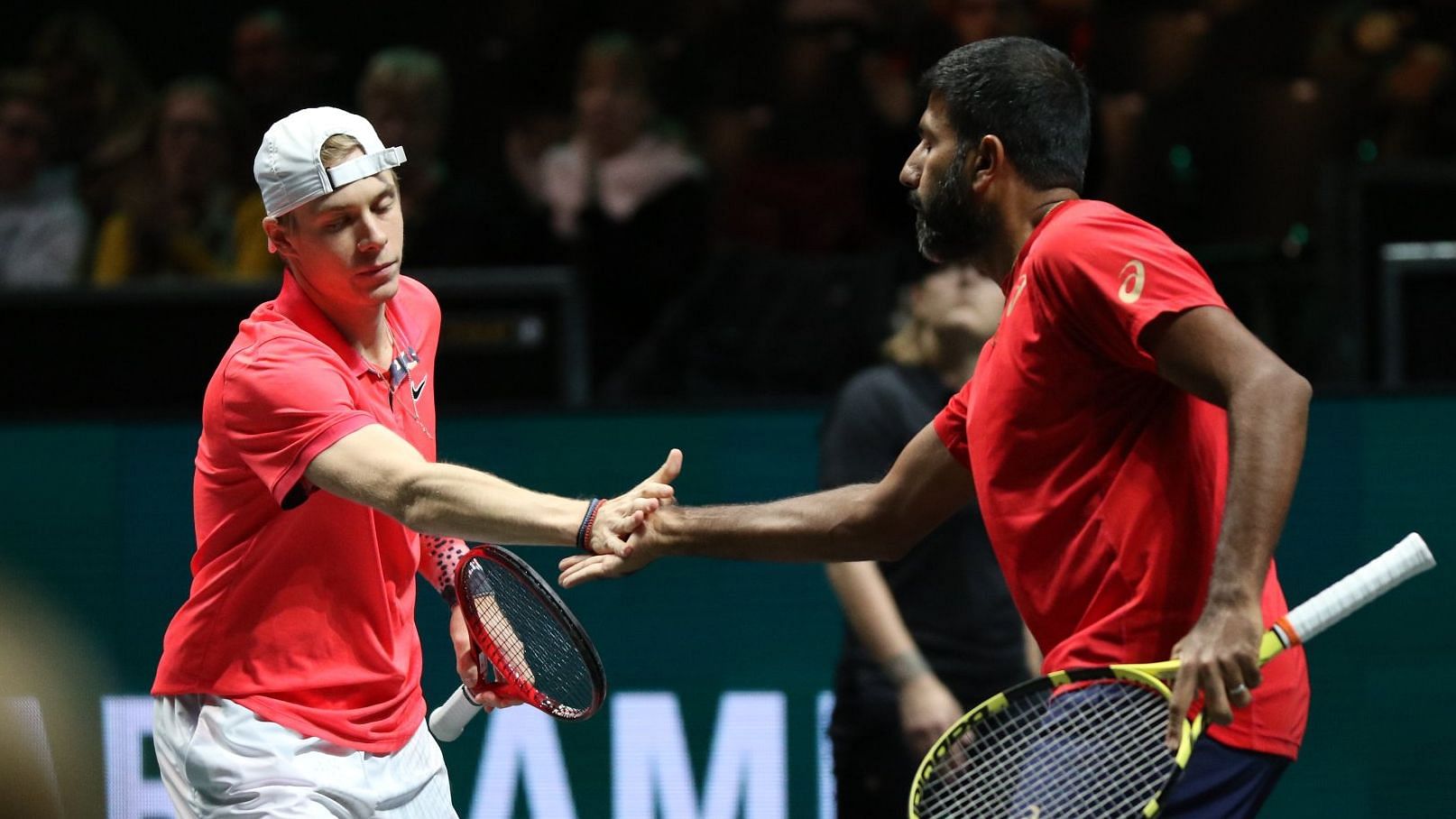 The Indo-Canadian pair registered a 6-2, 3-6, 10-7 victory in 74 minutes.