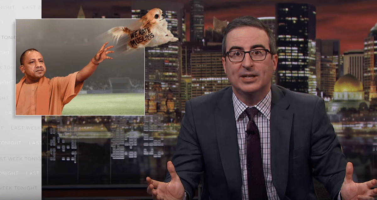 John Oliver ripped through PM Modi’s administration, calling it “really dangerous”.