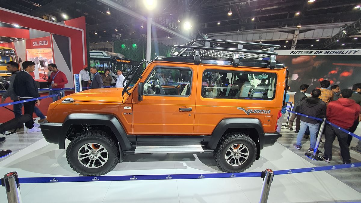 Force Motors has unveiled the 2020 version of their premier off-road SUV the Gurkha at the Auto Expo.