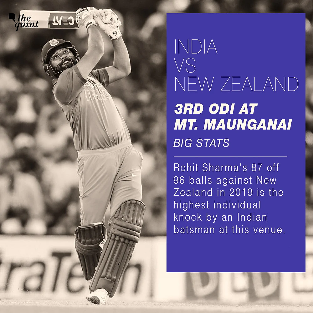 Stats: Team India Unbeaten in ODIs at Bay Oval in Mt Maungania