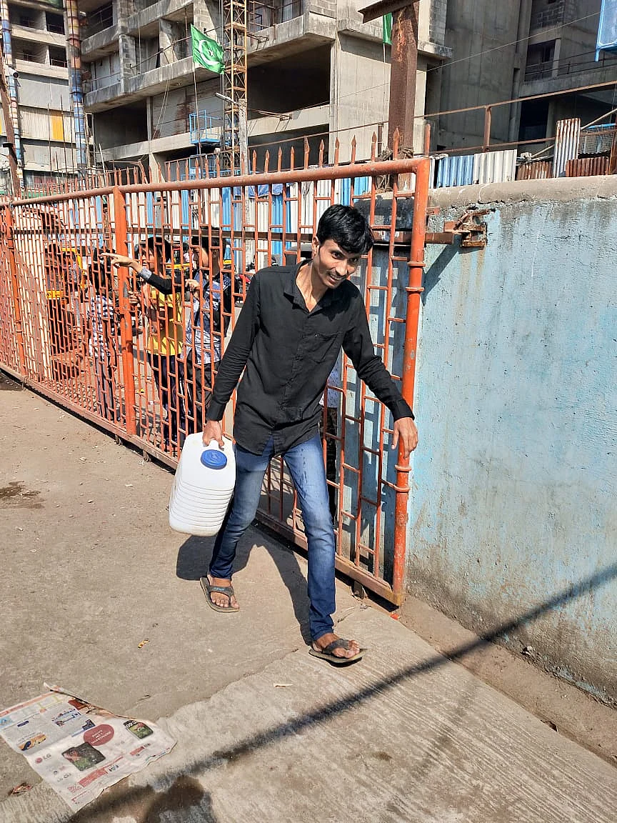 Residents have been relying on water tankers.