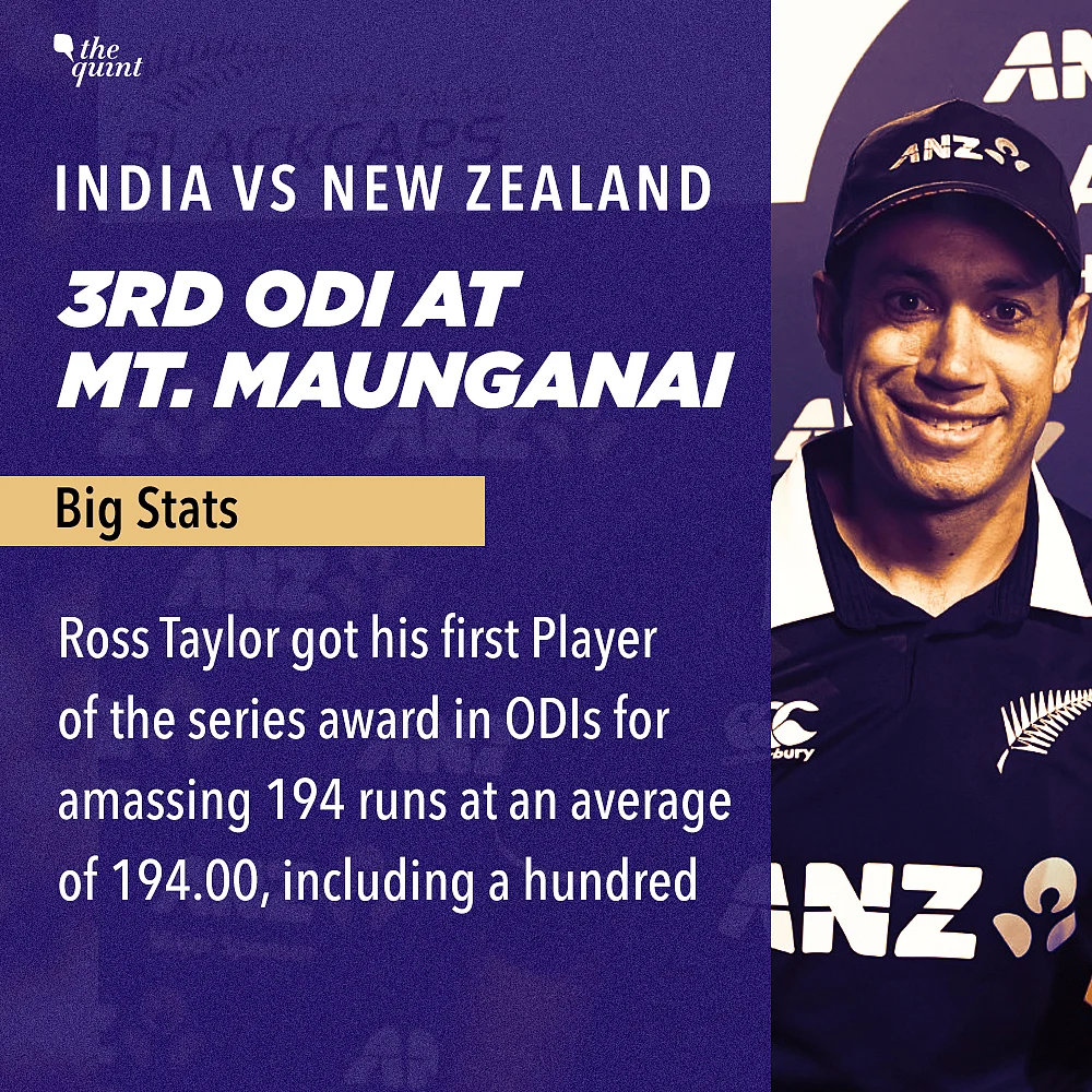 Stats: India Register a Dubious Record After Losing 3rd ODI vs NZ