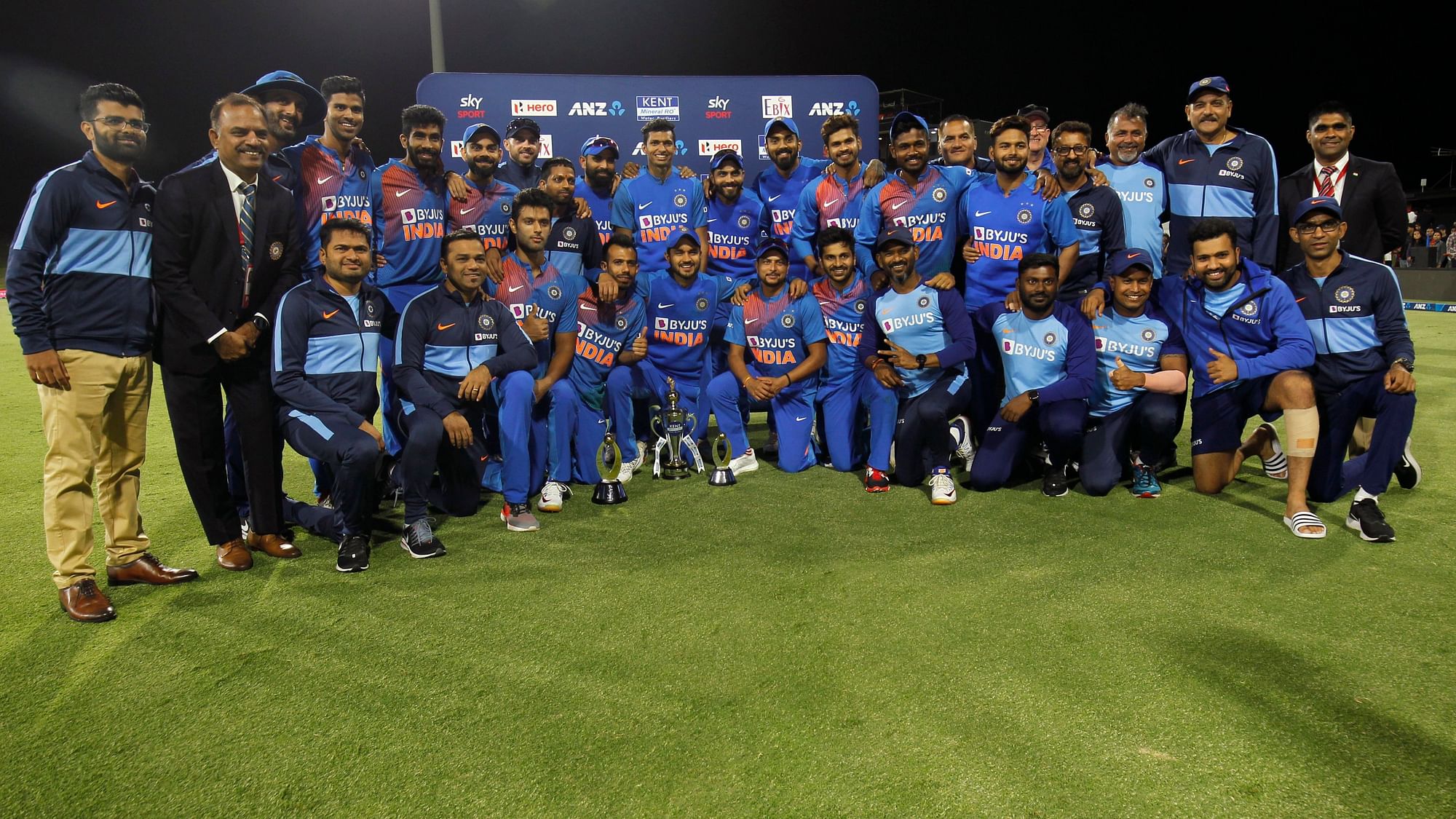 On Sunday, India became the first team to whitewash the Kiwis in their own backyard in a T20I series.