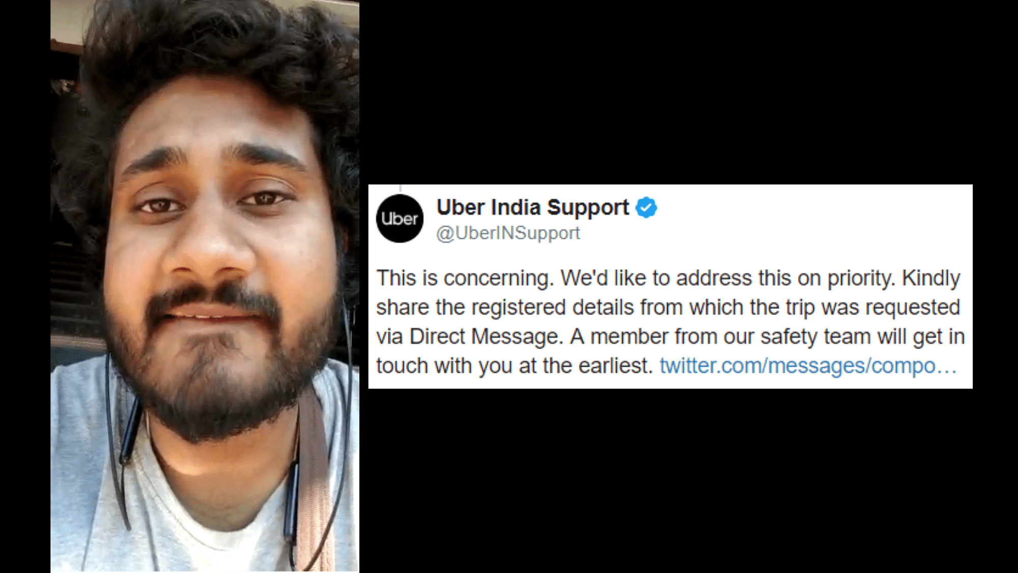 Bappadittya Sarkar was taken to a police station in Mumbai by his Uber driver, after the driver heard him talking about anti-CAA protests over the phone.