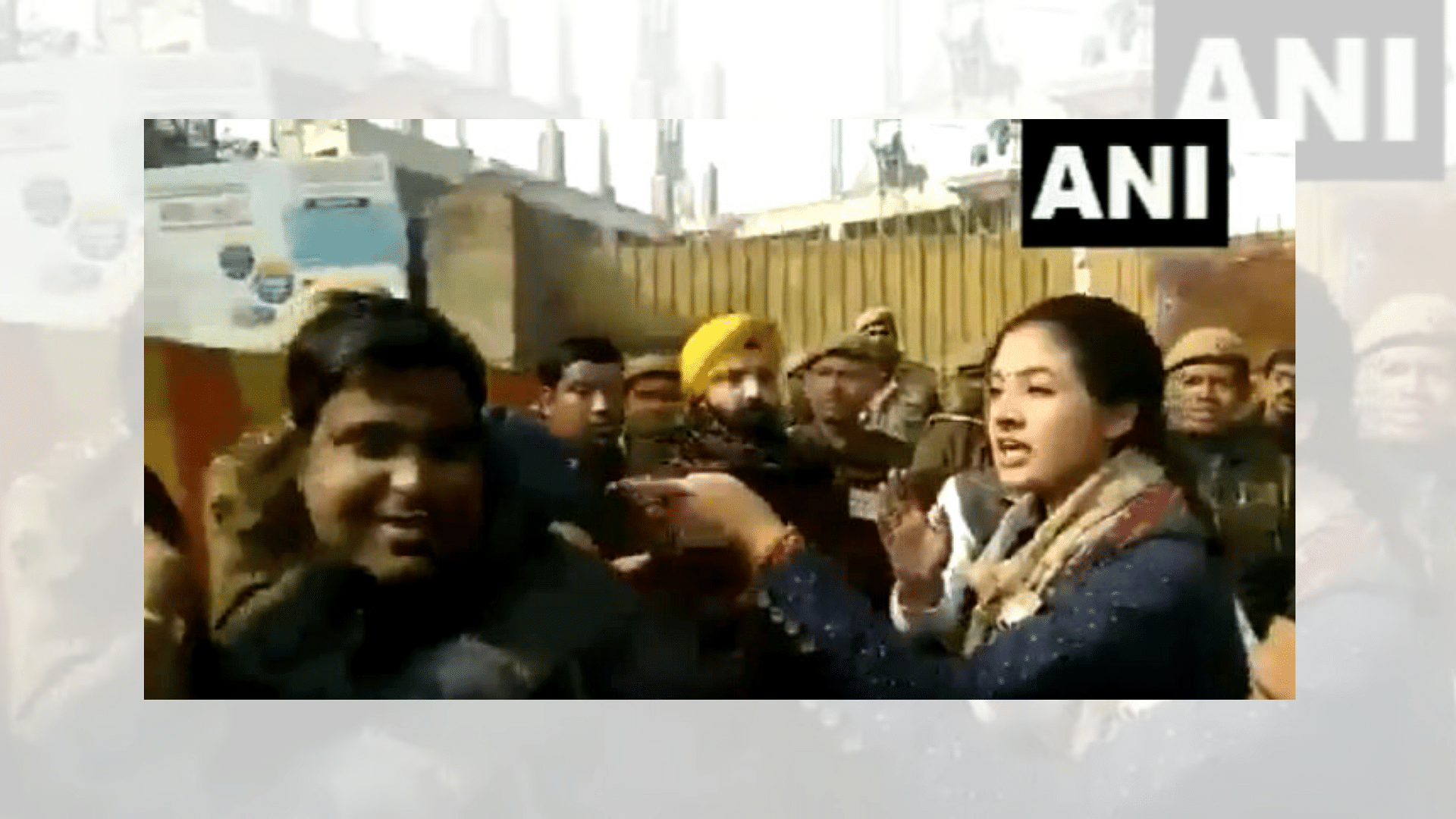 Congress’ Alka Lamba gets into brawl with AAP worker near polling booth.
