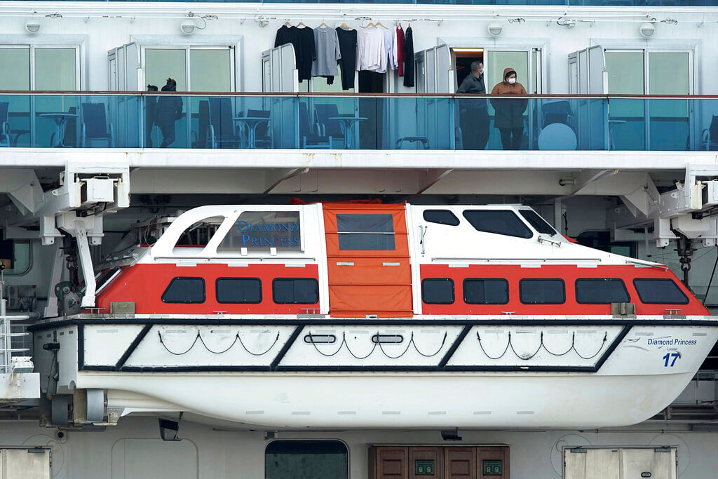 3,700 people on board face a two-week quarantine in their cabins. EAM said no Indians on board have tested positive.