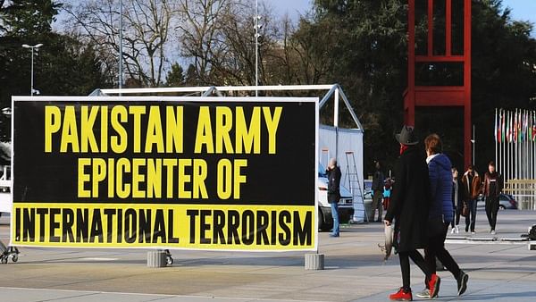 Pak Army Epicentre of Terrorism, Says Banner Outside UNHRC Meet