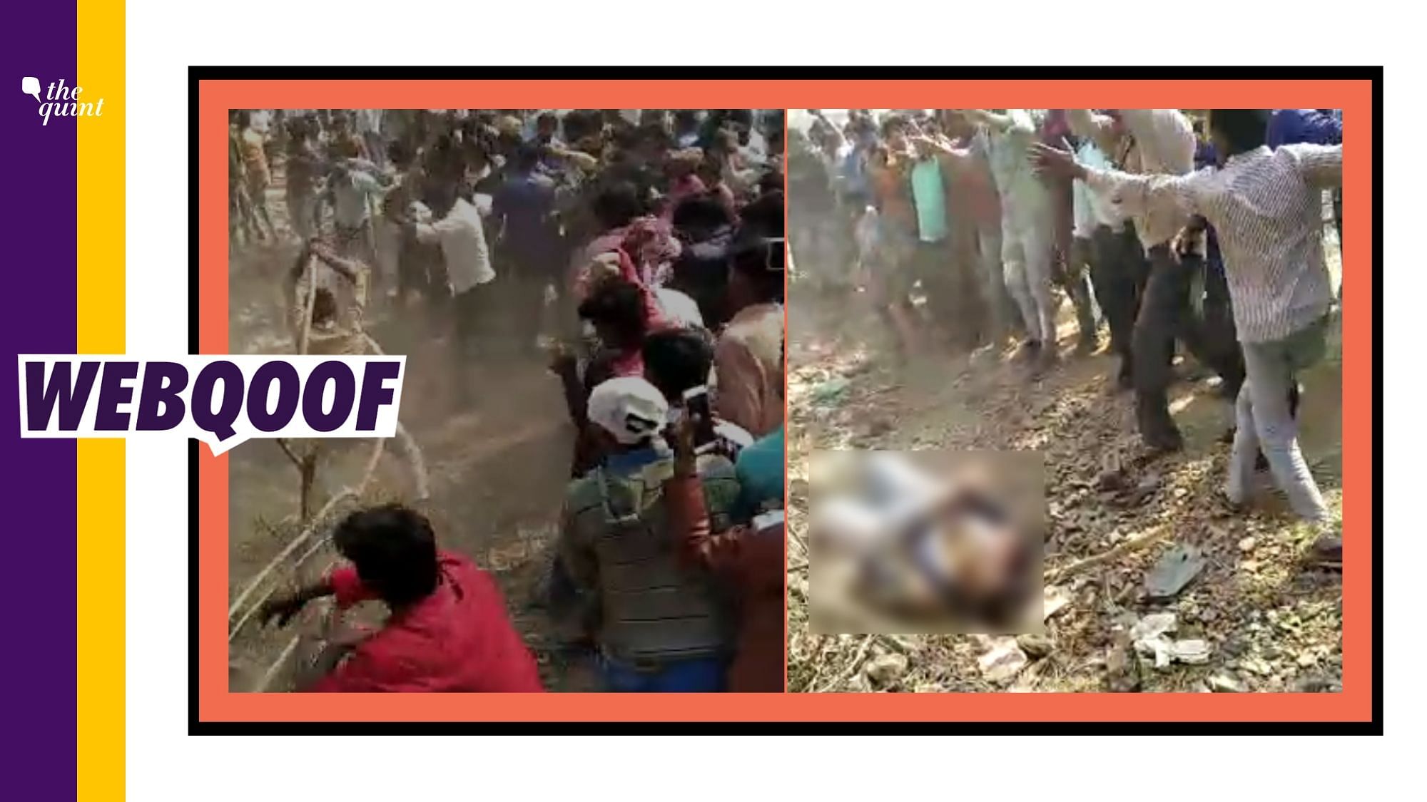 An old video from Madhya Pradesh is being falsely circulated to claim that it is from the clashes that took place in Delhi.