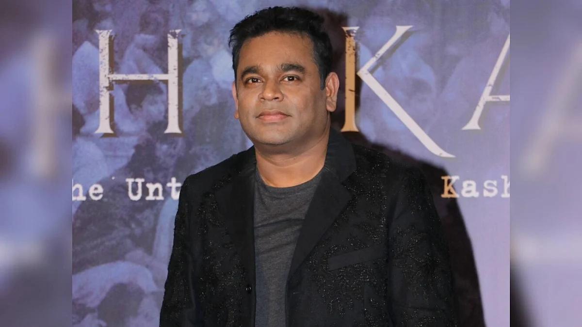 Music composer AR Rahman.