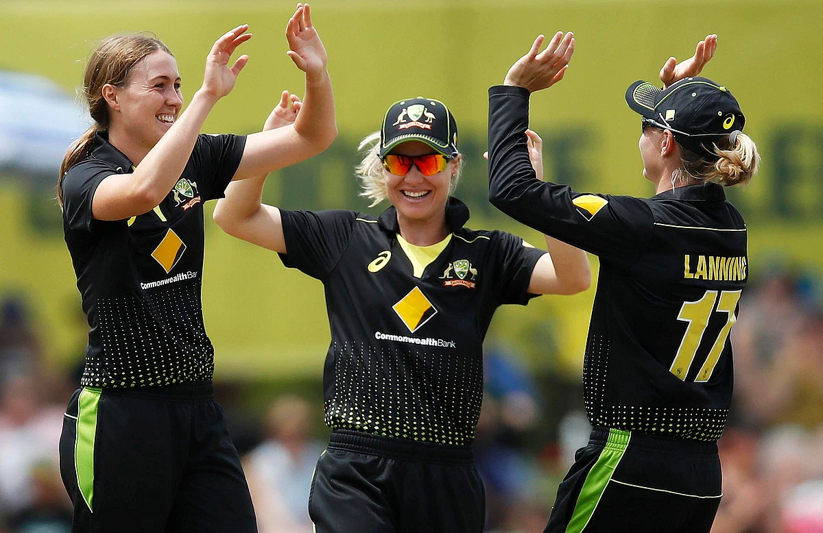 The Australian women’s T20 side beat India in the final of the Tri-series last week.