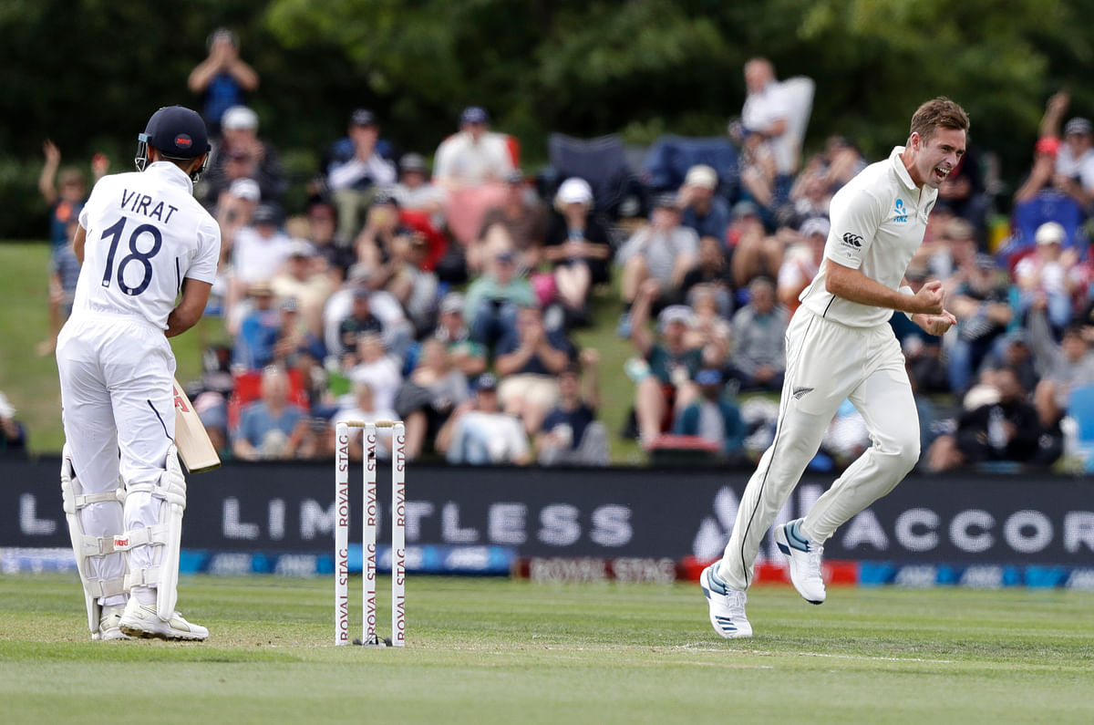 Live updates from Day 1 of the India vs New Zealand Test at Christchurch.