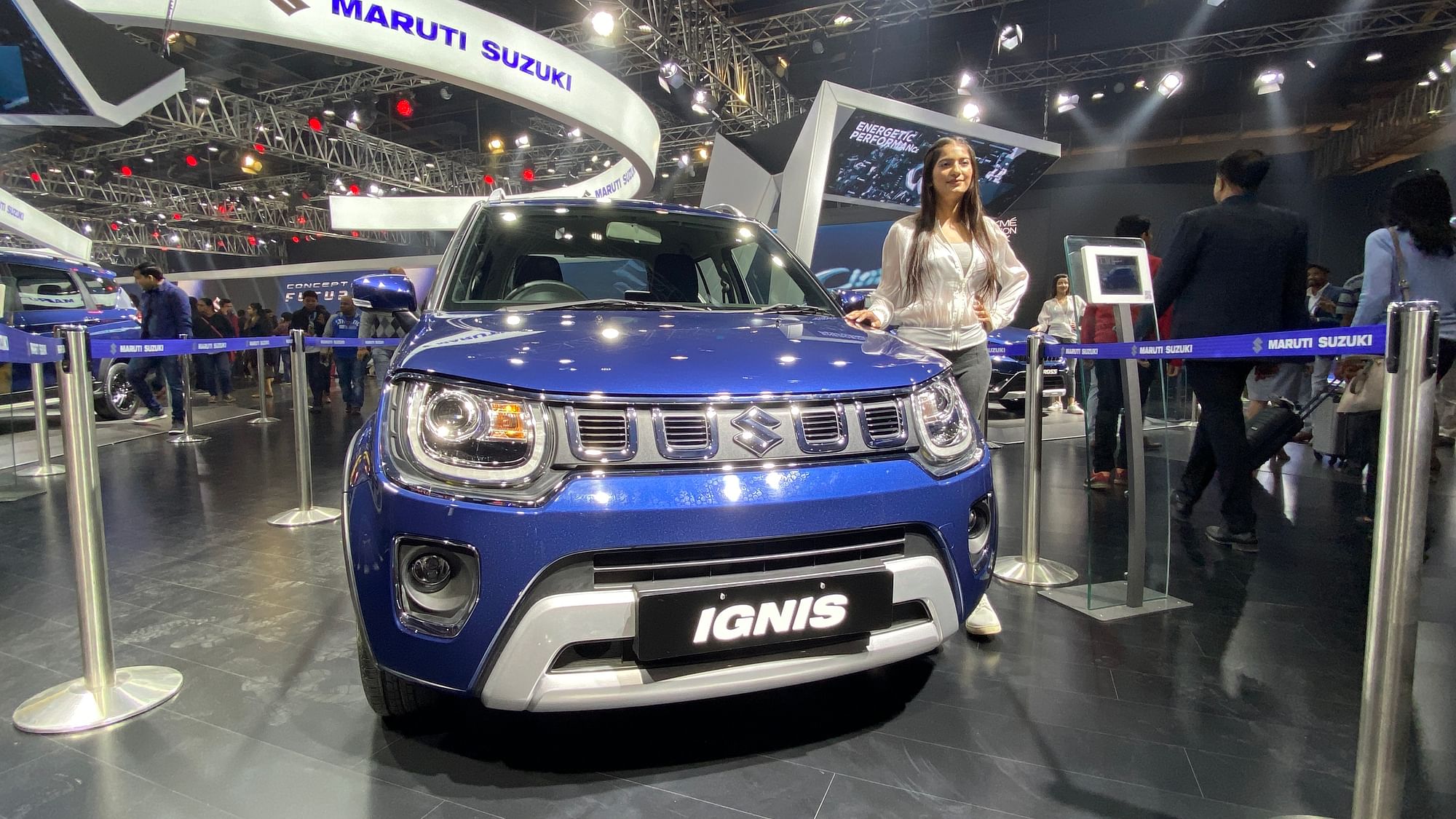 New Ignis from Maruti Suzuki at the Auto Expo 2020.