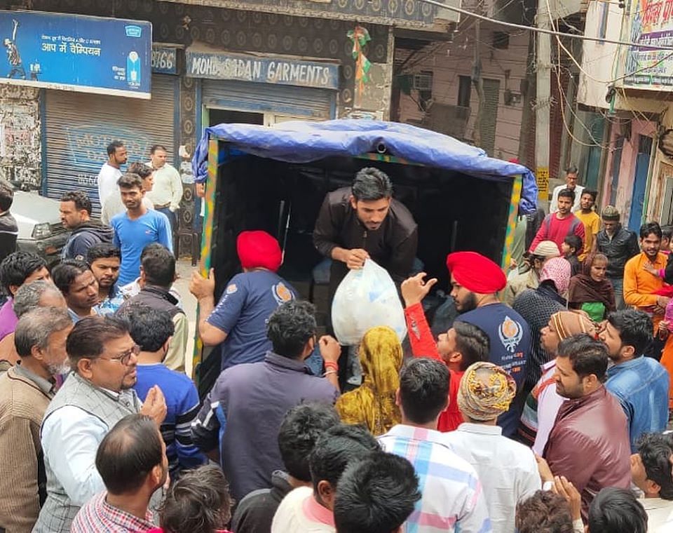 NGO Khalsa Aid is distributing relief materials to those affected in the northeast Delhi violence.
