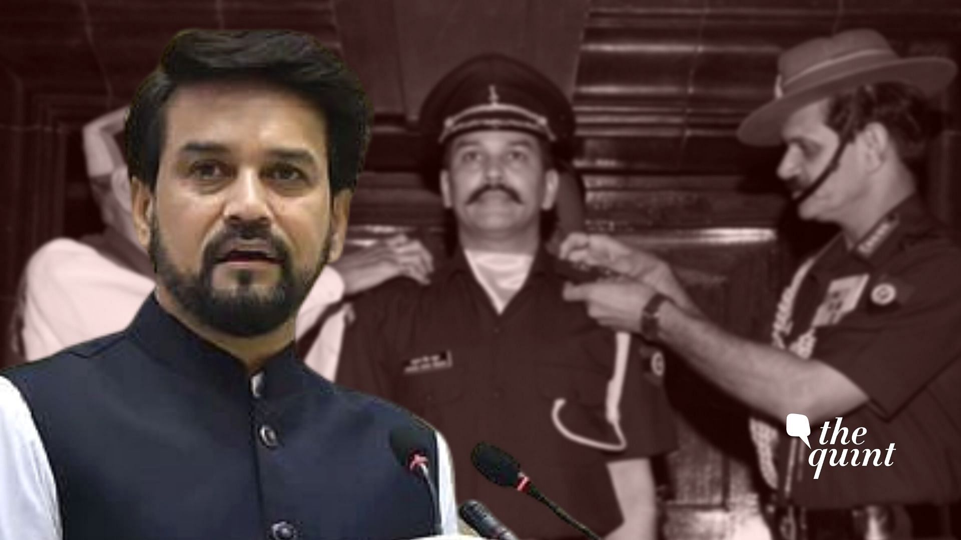 Military veterans have called for Union Minister of State for Finance &amp; Corporate Affairs Anurag Thakur’s resignation from the Territorial Army.