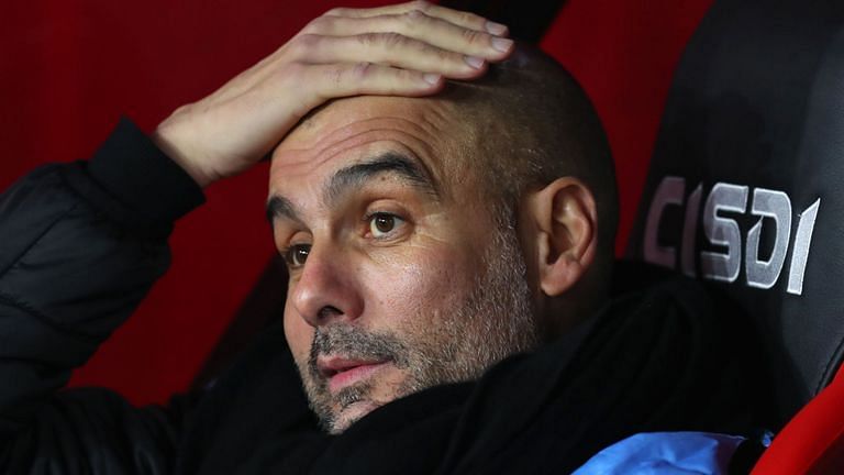 Pep Guardiola has a contract with Manchester City at Etihad until the end of next season.