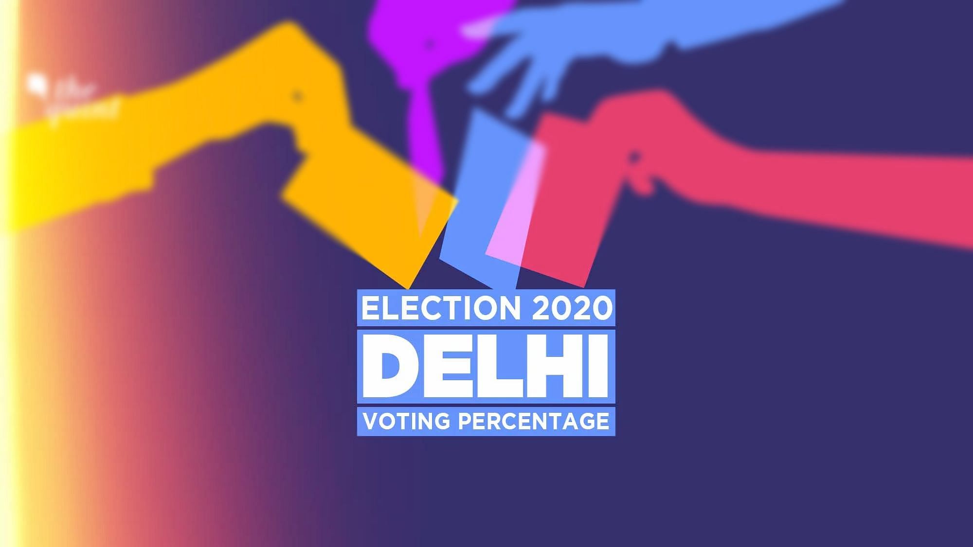 Is the Delhi Election voter turnout data final or provisional? Election Commission please confirm. 