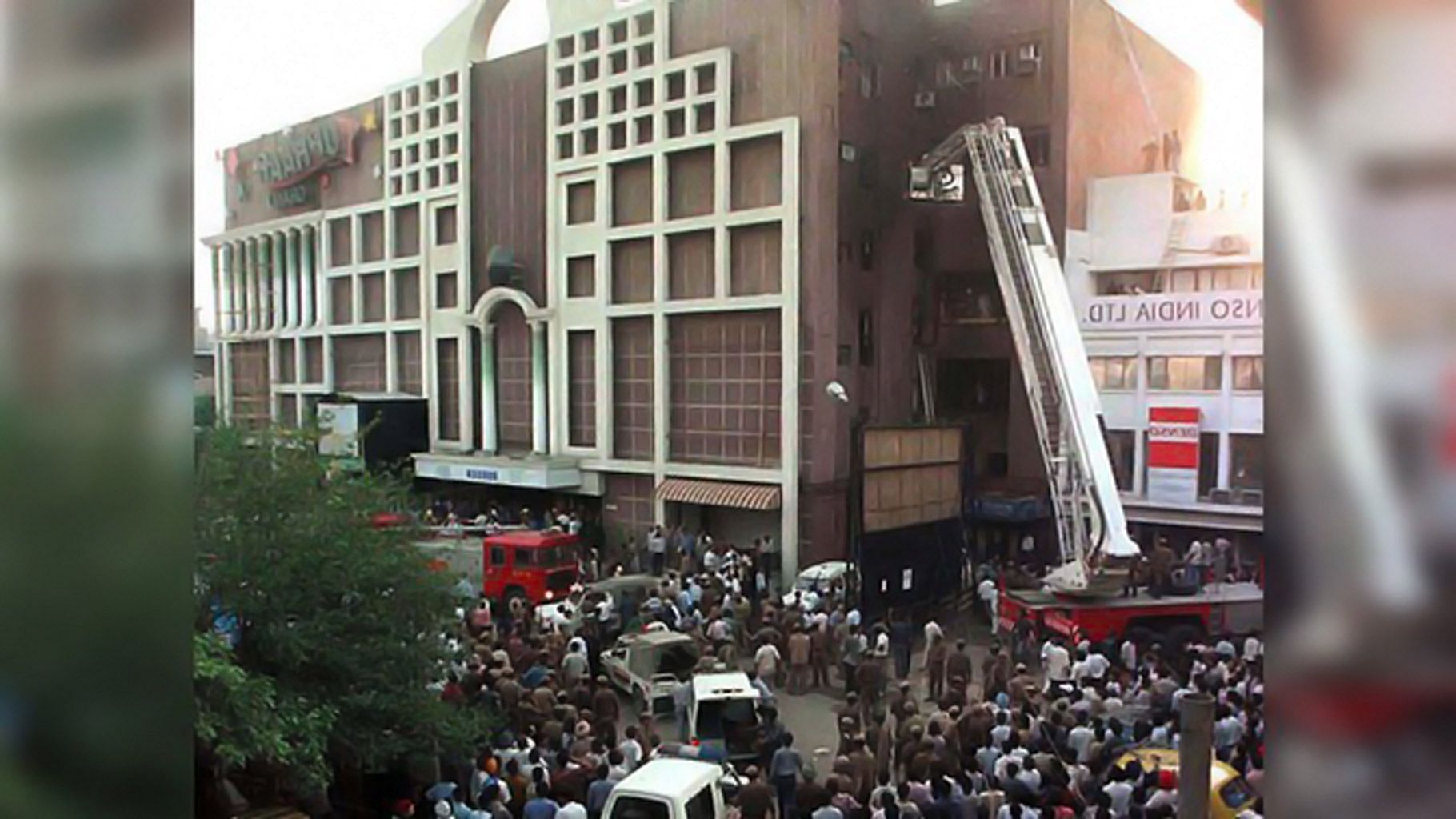 At least 59 people died after a fire broke out in Uphaar cinema on 13 June 1997.&nbsp;