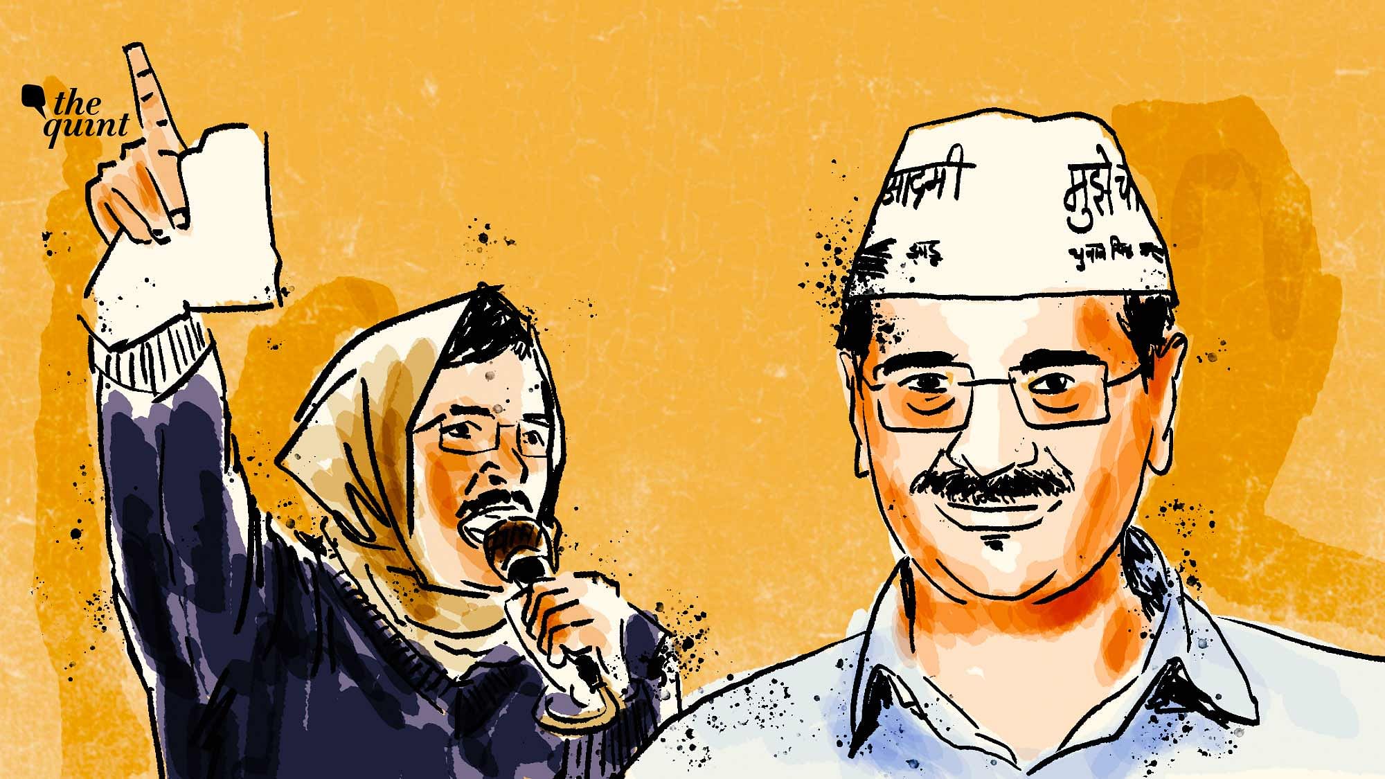Image of “two Kejriwals” used for representational purposes.