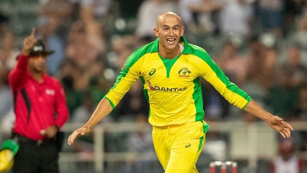 Ashton Agar became only the second Australian to pick up a T20 international hat-trick after Brett Lee.