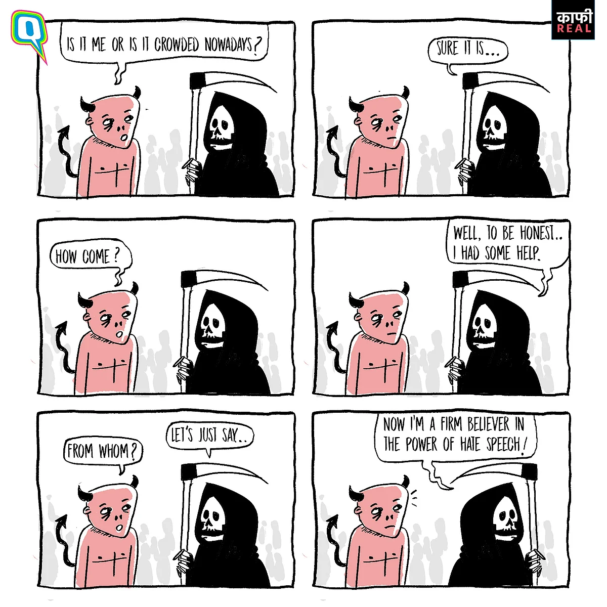 Hate speech begets violence. Violence begets death.