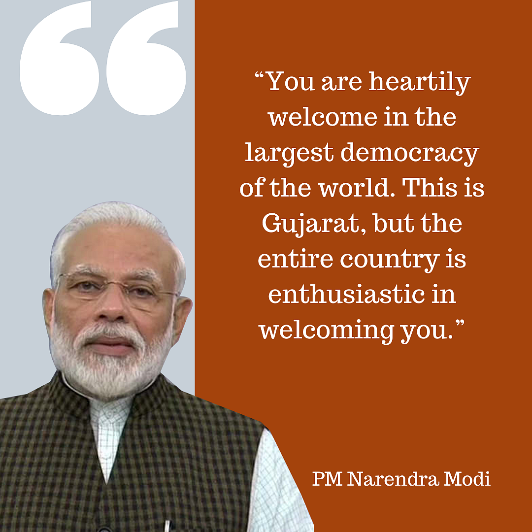 ‘New History Being Created’: PM Modi Welcomes Trump at Motera