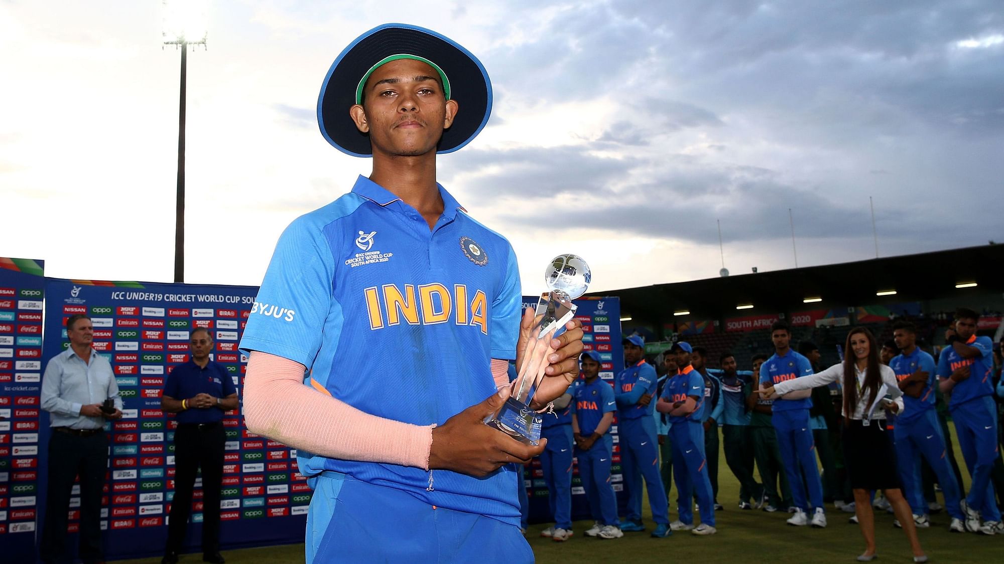 Yashasvi jaiswal was adjudged Player of the Tournament for his stellar run in the ICC U-19 World Cup.