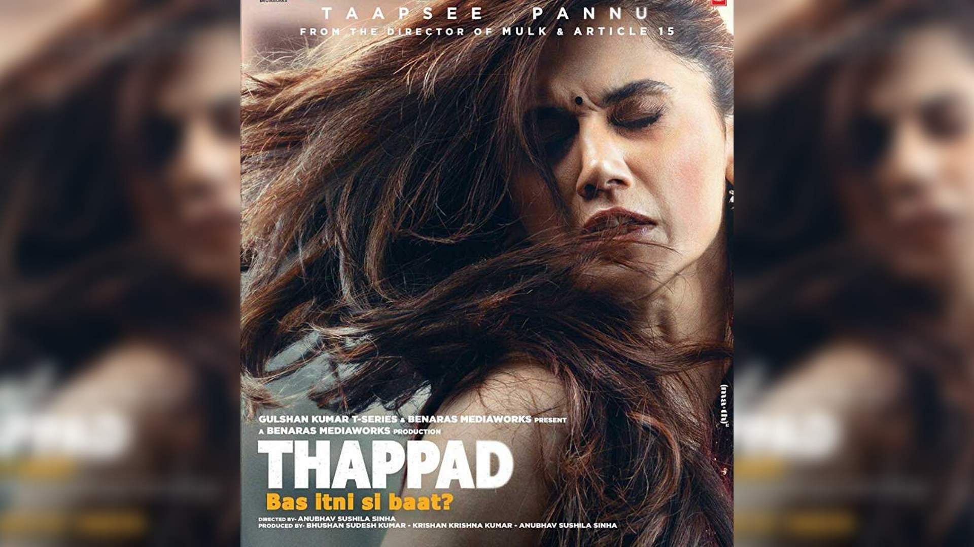 Taapsee Pannu’s <i>Thappad </i>has been declared exempt from SGST in Madhya Pradesh.