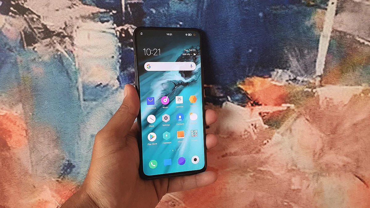 The iQOO 3 offers Android 10 out of the box.