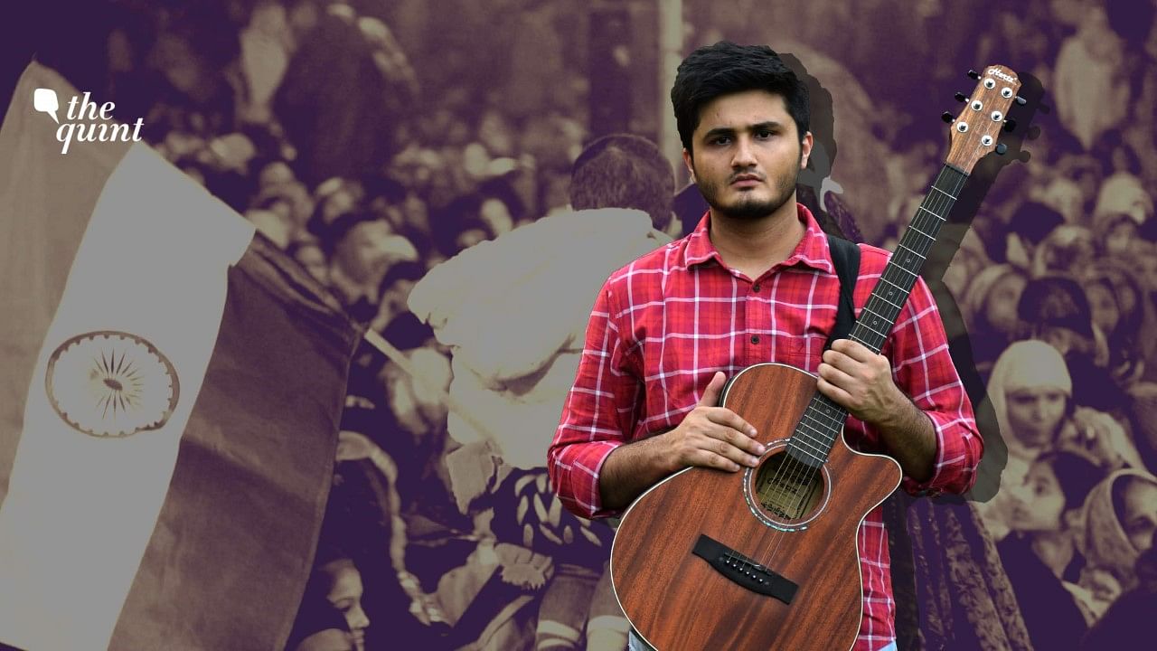 Artist Poojan Sahil pays tribute to women protesters of Shaheen Bagh through a song.
