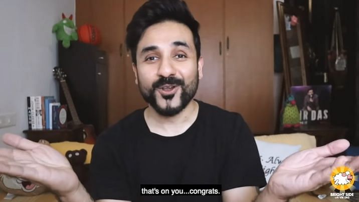 Vir Das posted the first episode of his YouTube series <i>Bright Side with Vir Das.</i>&nbsp;