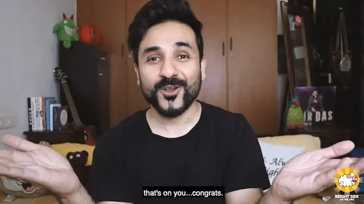 Vir Das posted the first episode of his YouTube series <i>Bright Side with Vir Das.</i> 