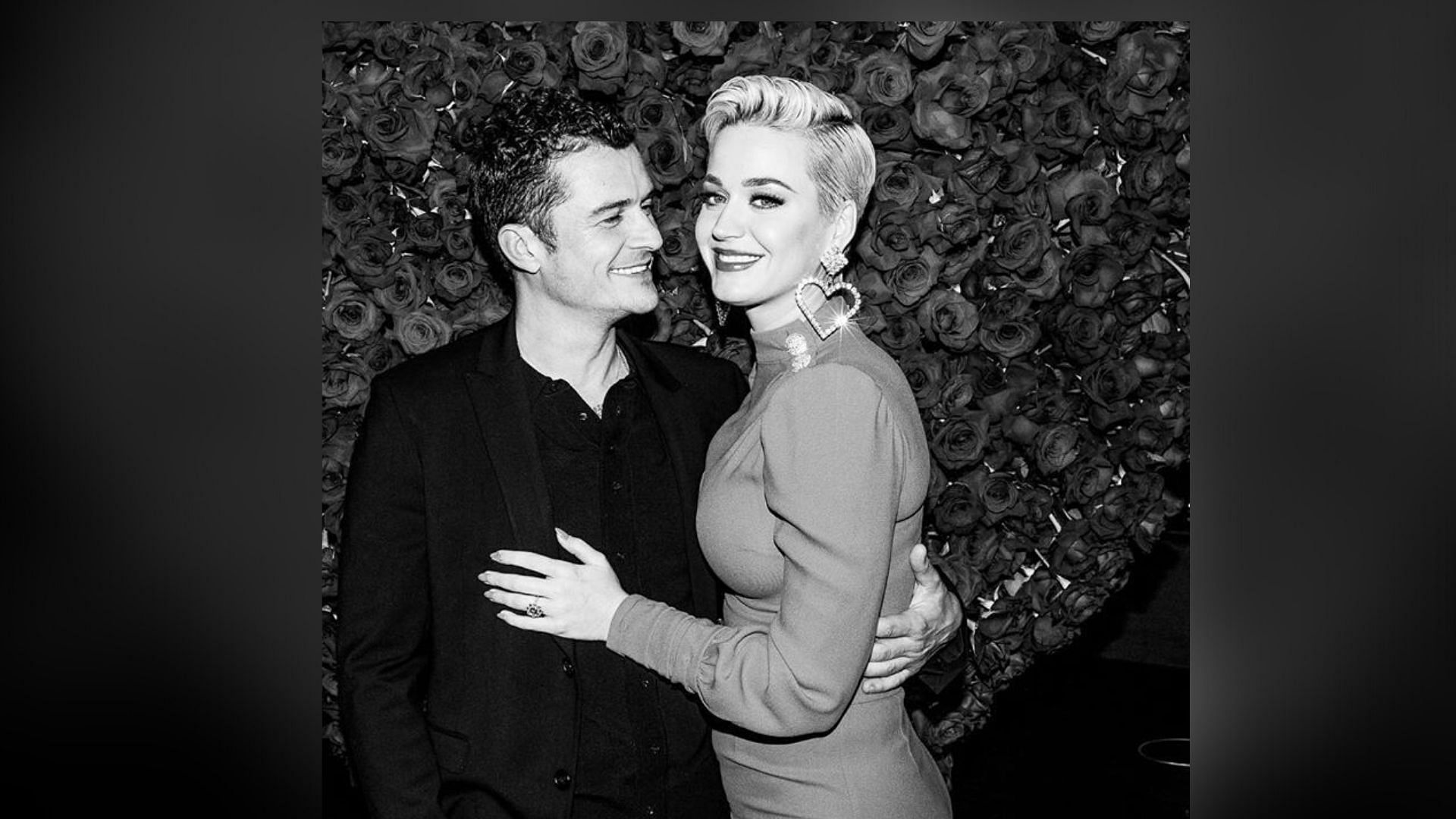Katy Perry and Orlando Bloom.&nbsp;
