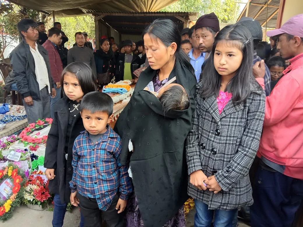 Wife and children of late Lurshai Hynñiewtamm.