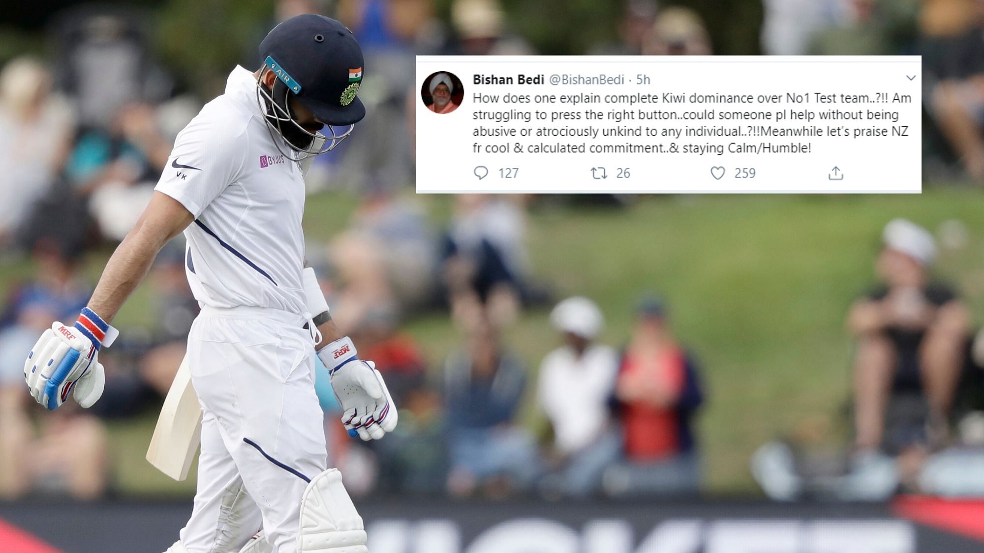 India lost the second Test by seven wickets inside three days in Christchurch after going down by 10 wickets in the opener in Wellington.