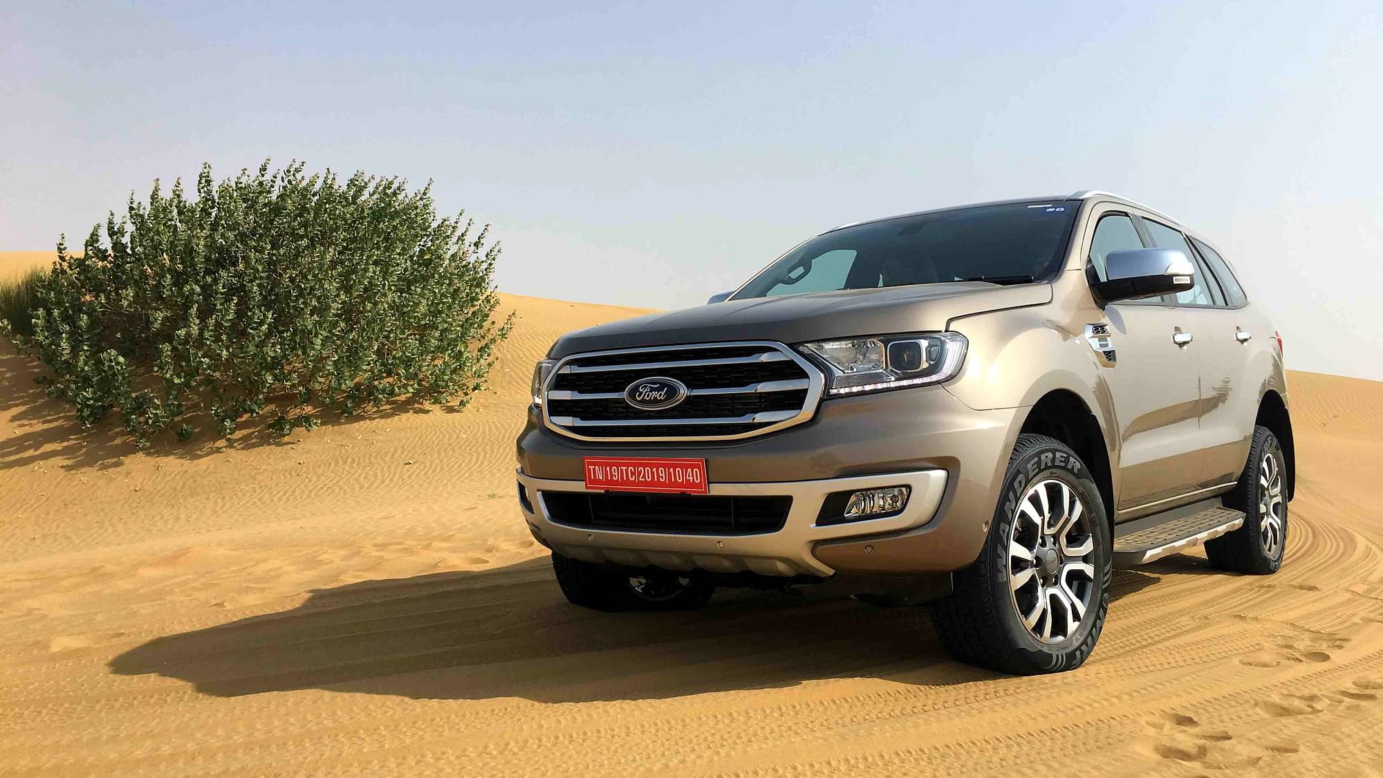 The Ford Endeavour gets a 2-litre diesel engine and a 10-speed automatic transmission.&nbsp;