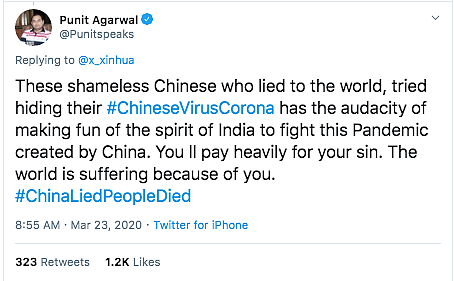 No, China’s Xinhua News Did Not Mock India’s Coronavirus Response