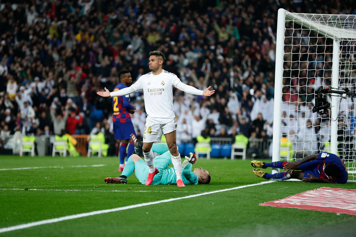 Real Madrid end seven-match winless streak against Barcelona with a 2-0 win in Sunday’s Clasico.