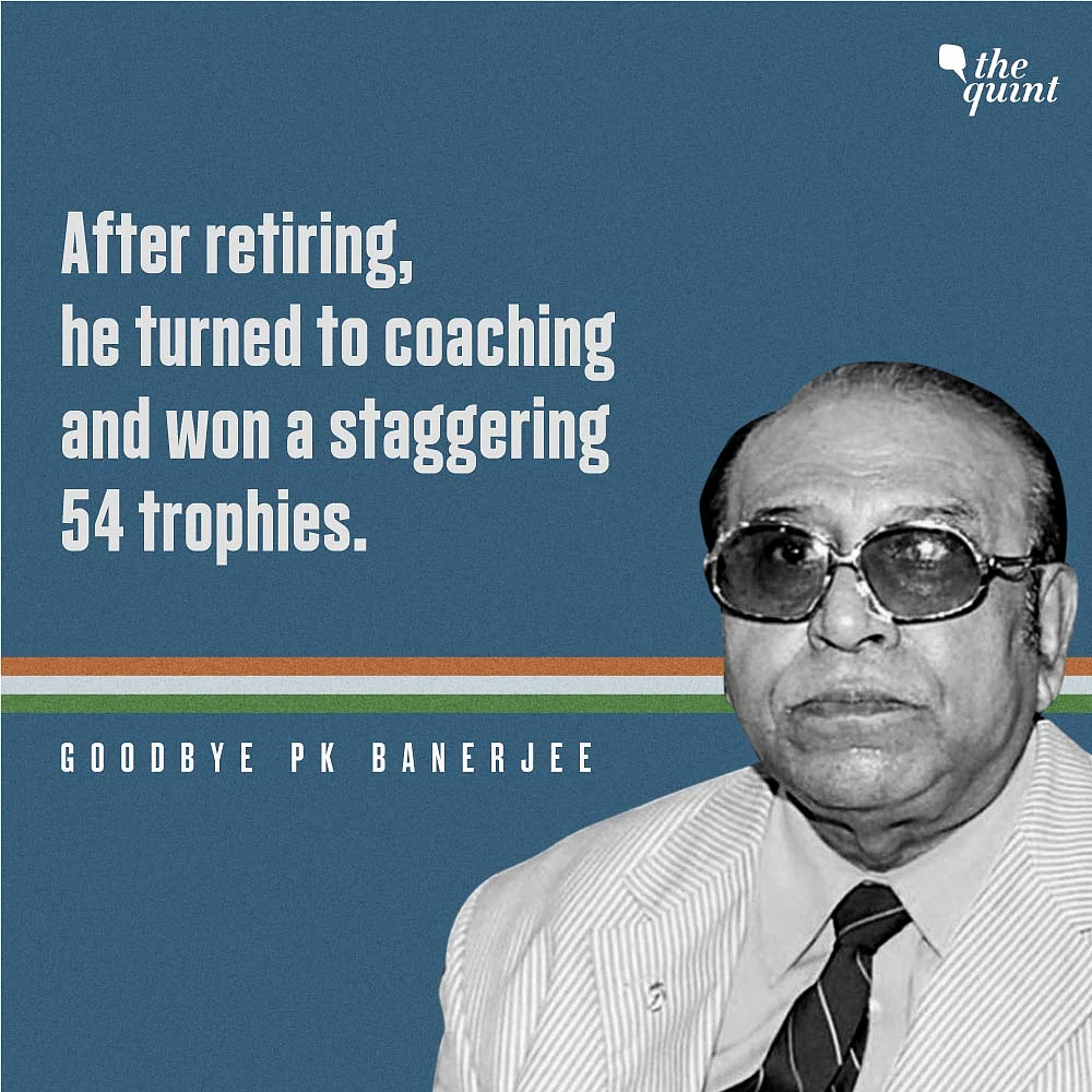 PK Banerjee: The Footballer & Coach Par Excellence