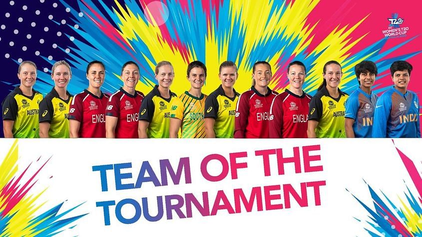 Alyssa Healy, Beth Mooney, Meg Lanning, Jess Jonassen & Megan Schutt were included along with four England players.