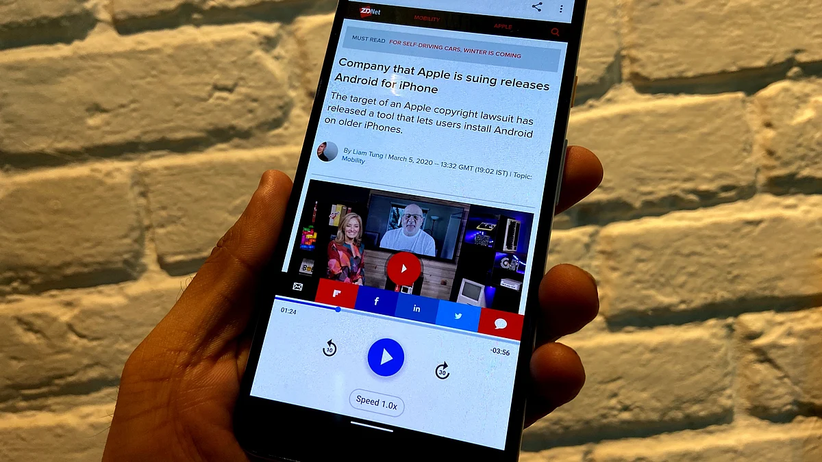 The feature works on most Android devices for now.