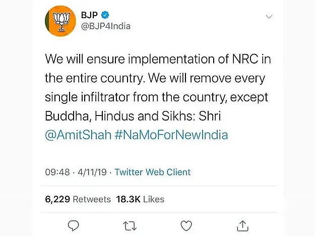 Govt Affidavit in SC Confirms NRC on the Cards Despite PM’s Speech