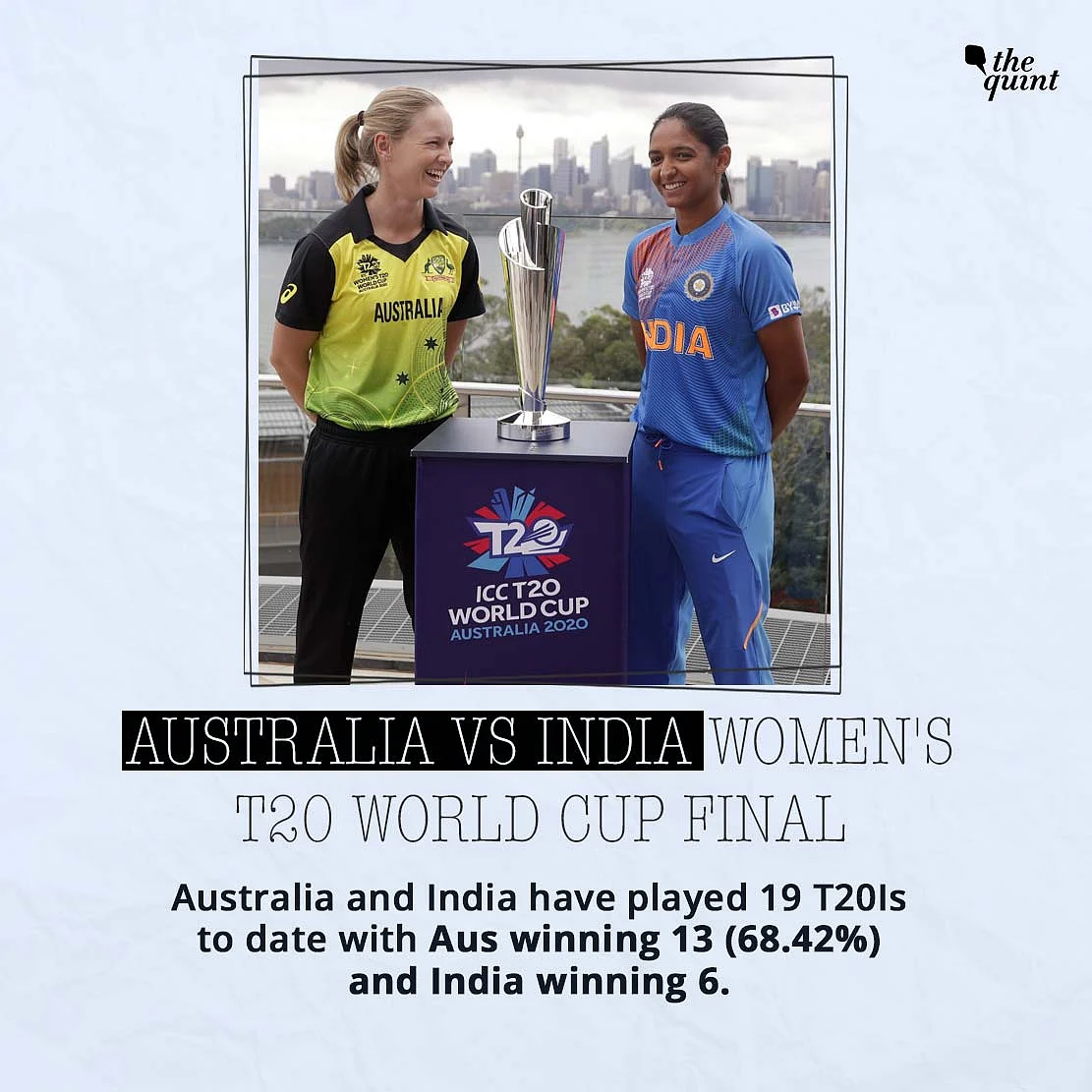 India vs Aus T20 WC Final: Head-to-Head, Venue Stats & More