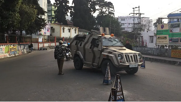 Curfew was re-imposed at Lumdiengjri and areas under Sadar Police Station of Shillong on Saturday, 29 February afternoon.