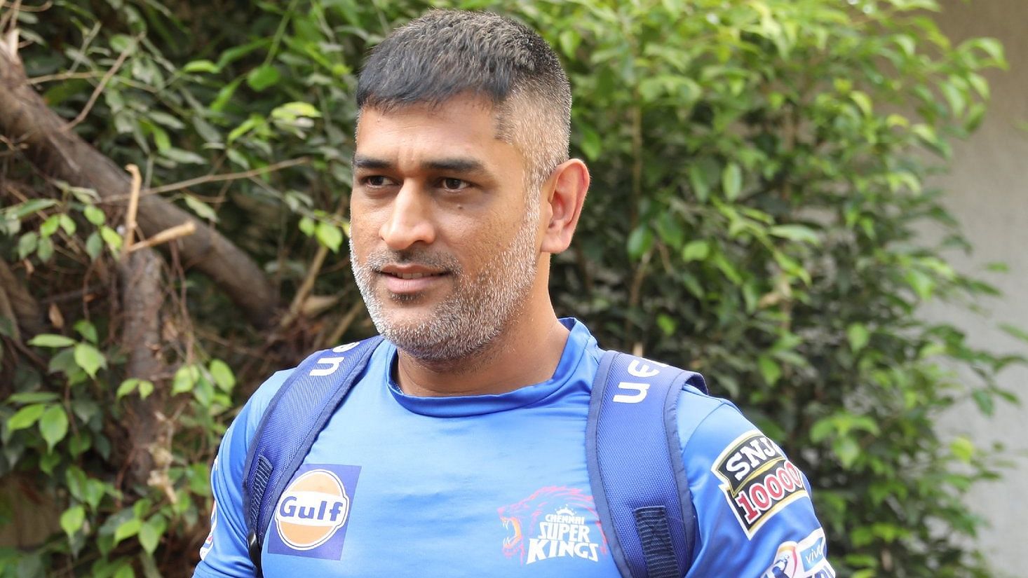 MS Dhoni flaunts his new hairstyle ahead of IPL 2020 as he lands in Chennai
