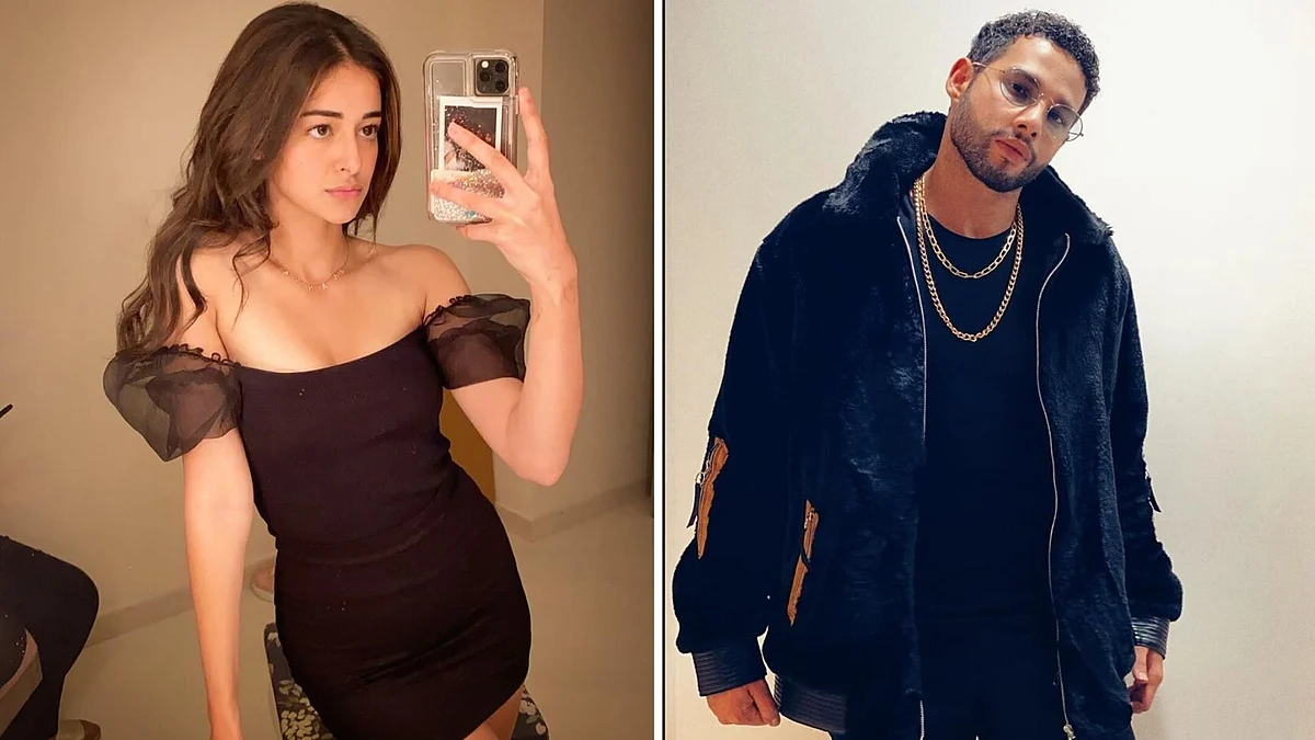 (L to R) Ananya Pandey and Siddhant Chaturvedi